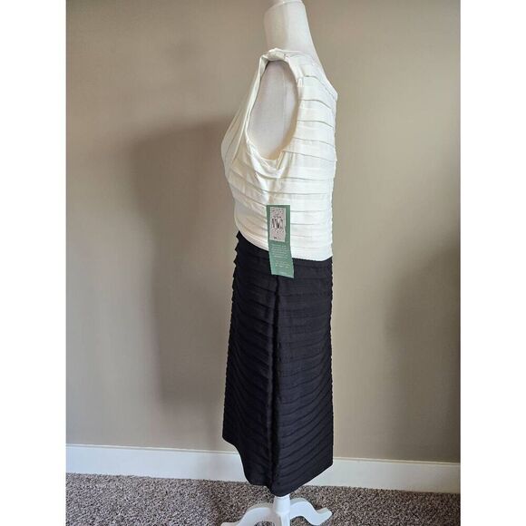 Scarlett Nite Cocktail Dress Sz 14 Black/White - Picture 3 of 12